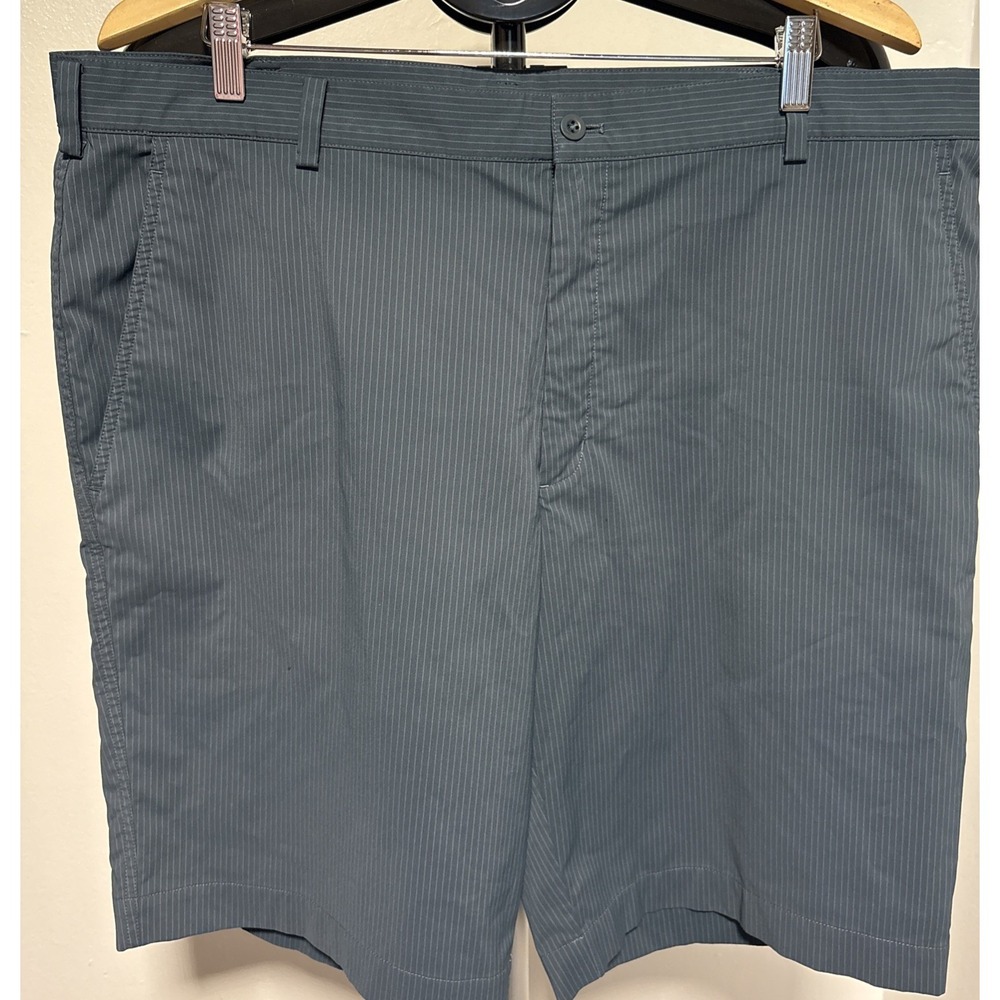 Nike Golf Shorts Dri Fit Stretch Performance Striped Flat Athletic Mens Size 40